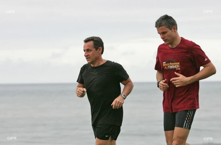 À La Réunion, Laurent Wauquiez était l'ombre fidèle de Nicolas Sarkozy