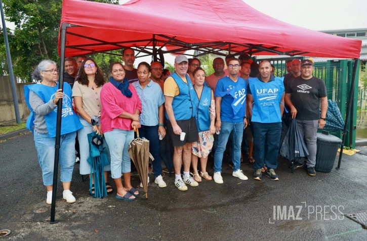 Saint-Denis : les agents pénitentiaires de la prison de Domenjod protestent contre le manque d'effectifs