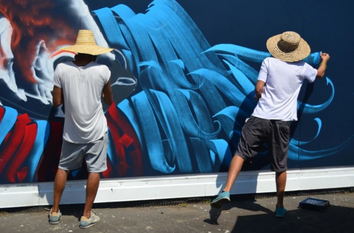 Cilaos : l'art s'invite au coeur de la ville