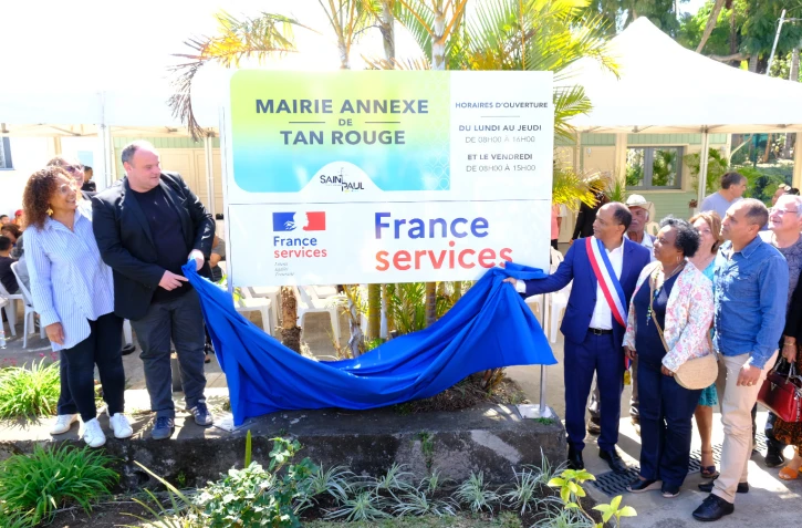 Saint-Paul : réouverture de la mairie annexe de Tan Rouge