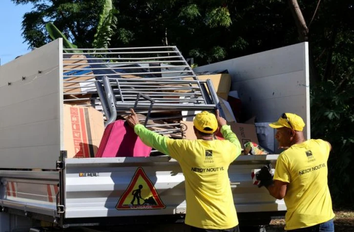 Saint-Denis : premier jour de collecte chargé pour Netoy Nout Vil