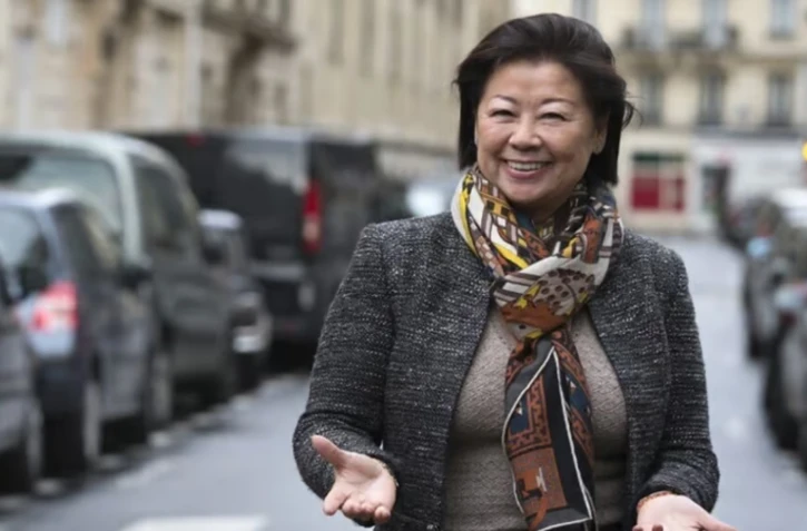 La maire du 8e arrondissement de Paris, Jeanne d’Hauteserre (LR)  / PHOTO AFP JOEL SAGET