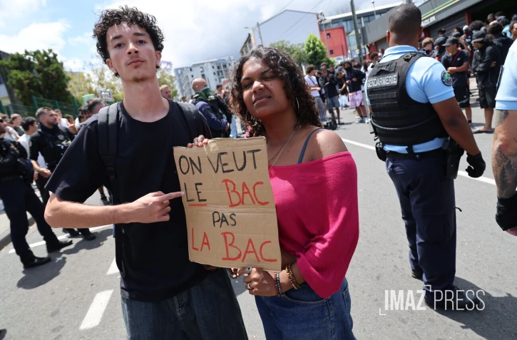 manif Lycee Roland Garros