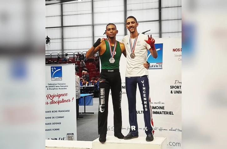 Savate Boxe Française : le Portois Hypolyte Calizingoué, vice-champion de Franc