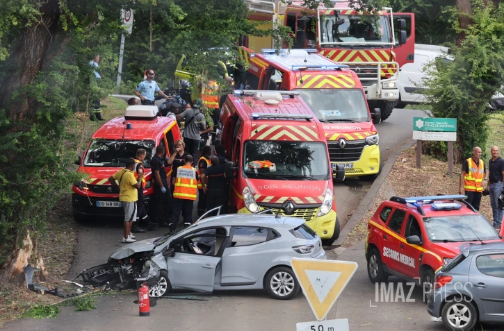 Accident saint-paul 