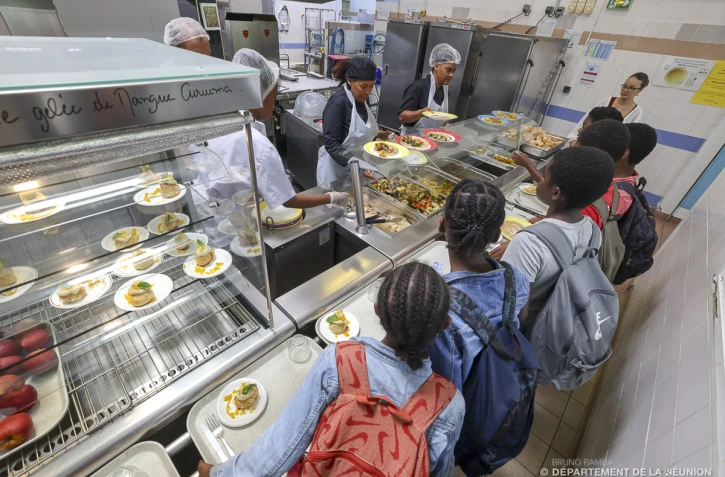 Département : Le Grand Repas s’invite au collège Bourbon avec un menu unique sublimé par des chefs