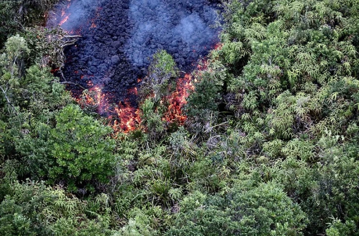 volcan, août 2019, quatrième éruption, 14 août 2019, Piton de la Fournaise