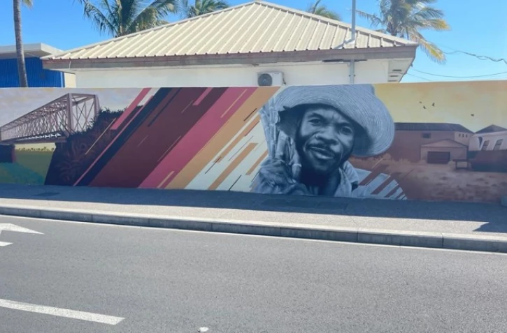 Saint-Louis: inauguration de la fresque murale