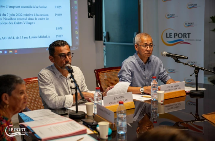 Bilan du conseil municipal de la ville du Port