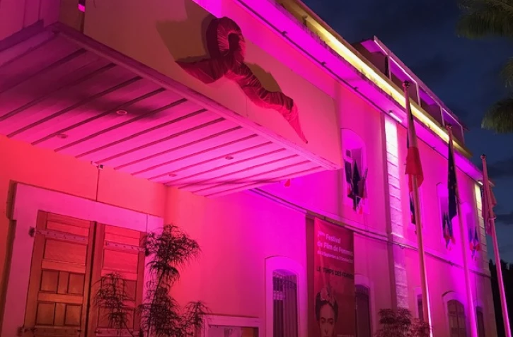 Saint-Paul se met aux couleurs d'octobre rose 