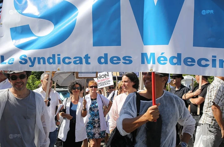 Manif des médecins 