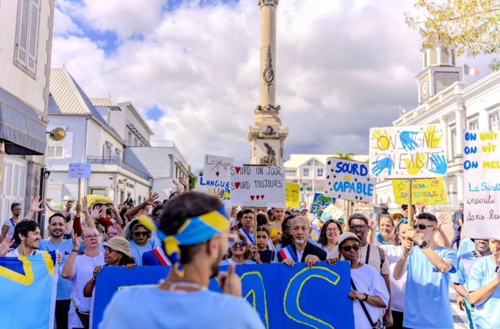 Saint-Denis : la ville et l'association Koulèr Sourds 974 ont célébré la Journée mondiale des Sourds
