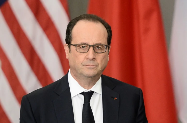 Le président François Hollande à Washington, le 1er avril 2016