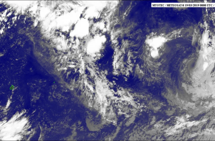 Formation cyclonique La Réunion