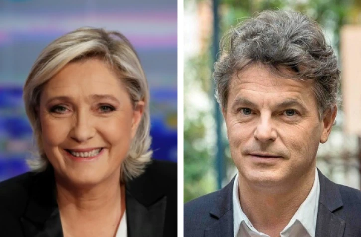 Lepen et roussel en visite à La Réunion