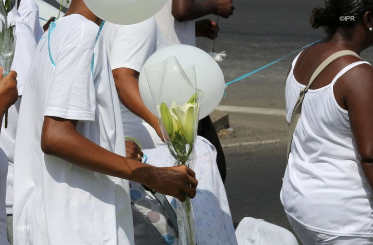 Marche blanche soldat Chan-Ashing