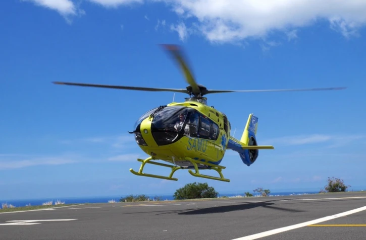 hélicoptère SAMU 