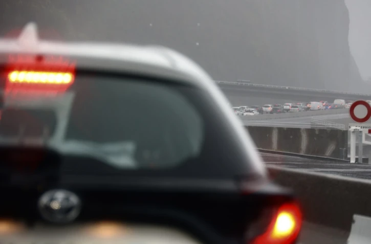 météo pluie, route du littoral