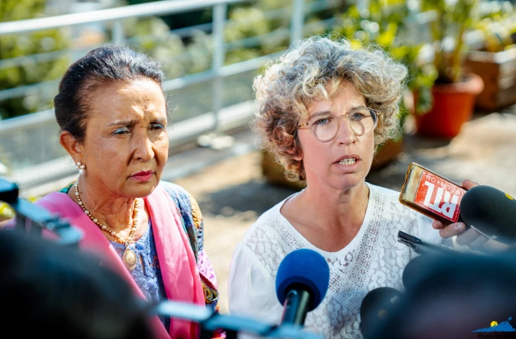 Rencontre entre Huguette Bello et Marie Guévenoux, Ministre déléguée chargée des Outre-mer