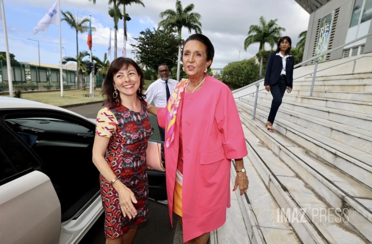 Visite Carole Delga et Huguette Bello 40 ans de La Région