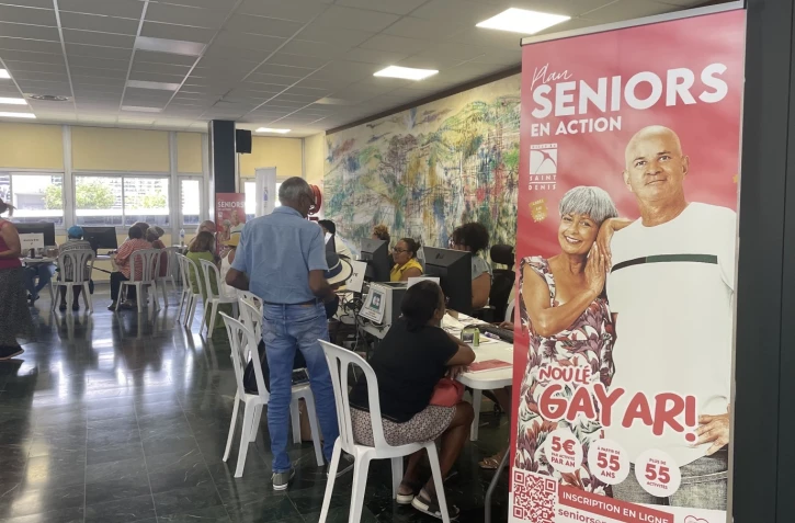 Plan senior en action, inscription, Saint-Denis 