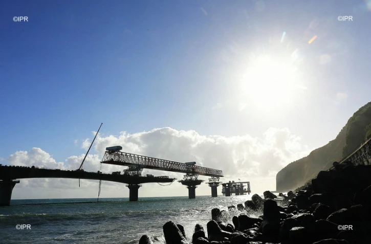 chantier route du littoral 