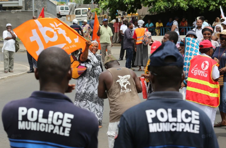 Manifestation à Mayotte