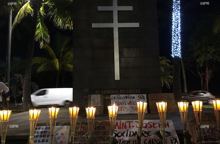 Hommage aux victimes Gilets Jaunes