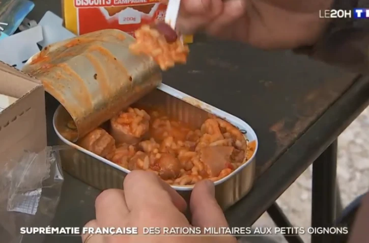 Rougail saucisses, armée, militaires, rations