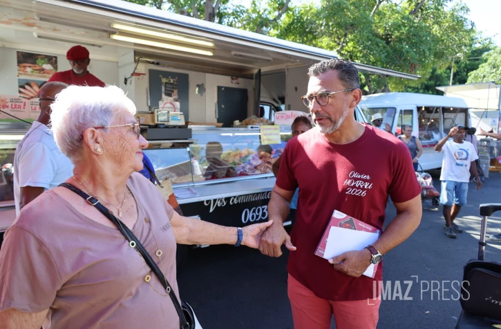 inuguration permanence de campagne Olivier Hoarau 
