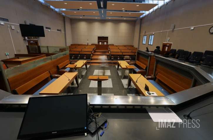 salle de la cour assises , tribunal