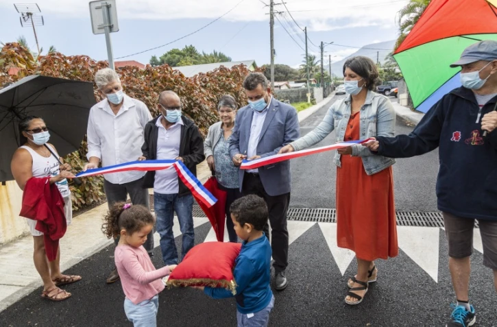 Inauguration chemin Alizés 