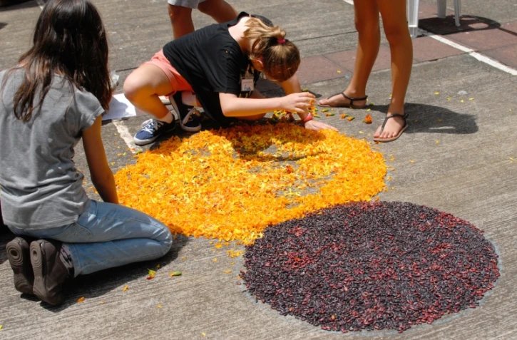 Oeuvre des collégiens des Avirons