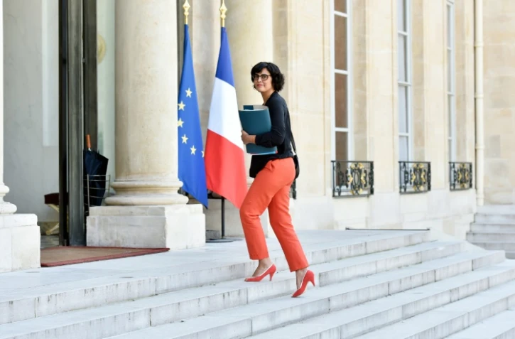 La ministre du Travail Myriam El Khomri à l'Elysée le 24 juin 2016