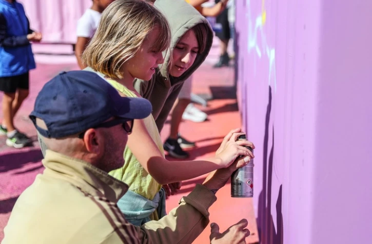 Saint-Denis : inauguration d'un espace d'art graffiti dans la ville 