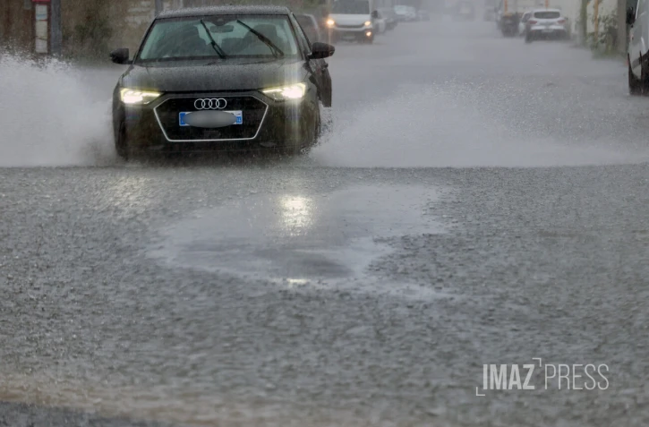 fortes pluies au port 