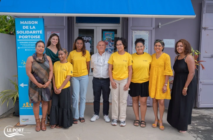 Le Port: un engagement de quatres jeunes portois envers les ainés