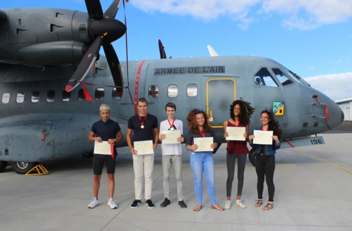 Remise BIA aéronautique lauréats réunionnais