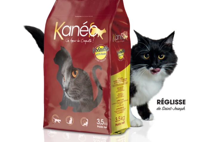 Kanéo sort sa gamme de croquettes pour chats