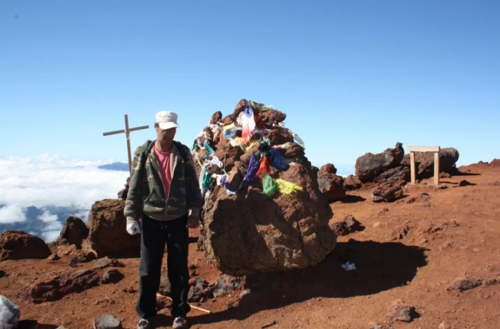 Déchets récoltés au Piton des Neiges