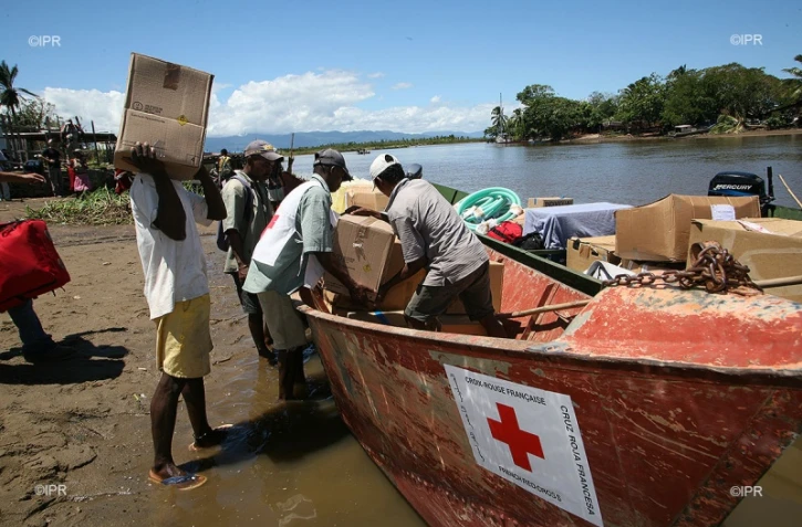 Croix rouge à Madagascar