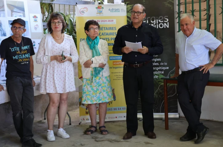  À Saint-Pierre, Mme Gérard bénéficie d'un accompagnement pour rénover sa maison
