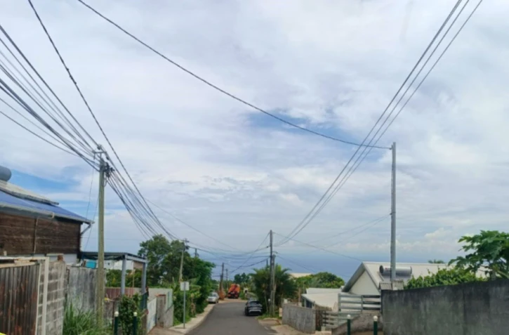 retour en image du chantier des trottoirs à bellemène 