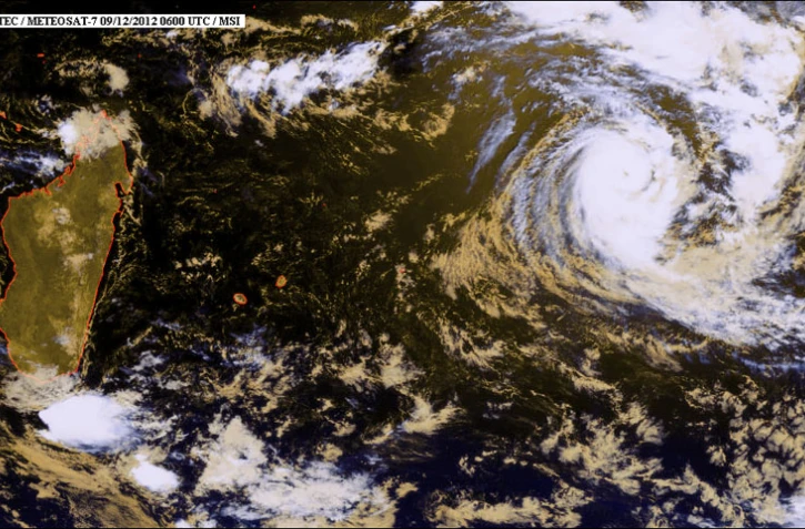 cyclone tropical claudia