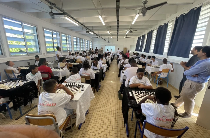 Saint-Benoît : succès pour le tournoi de blitz au lycée Patu de Rosemont