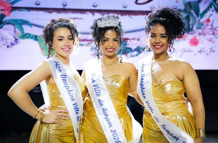 Miss et Mister Tampon 2025 couronnés lors de la soirée d'ouverture des Florilèges