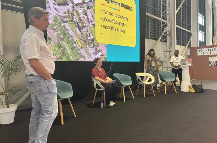 Cinor Mobilité salon Ter'eco présentation projets Baobab Payanke