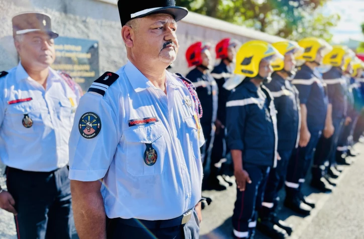 Prise de commandement Jean-Pierre Grondin chef de centre Sainte-Rose