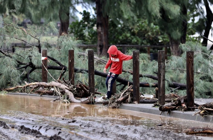 Tempête tropicale Fakir mardi 24 avril 2018