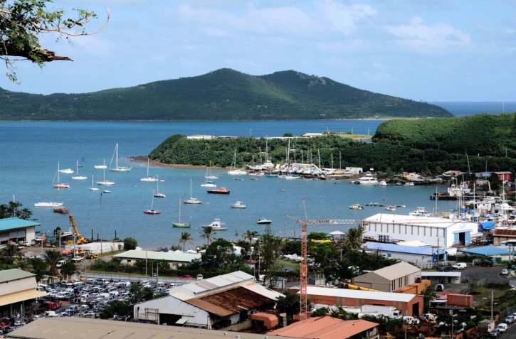 La baie de Numbo, en Nouvelle-Calédonie (THEO ROUBY / AFP)